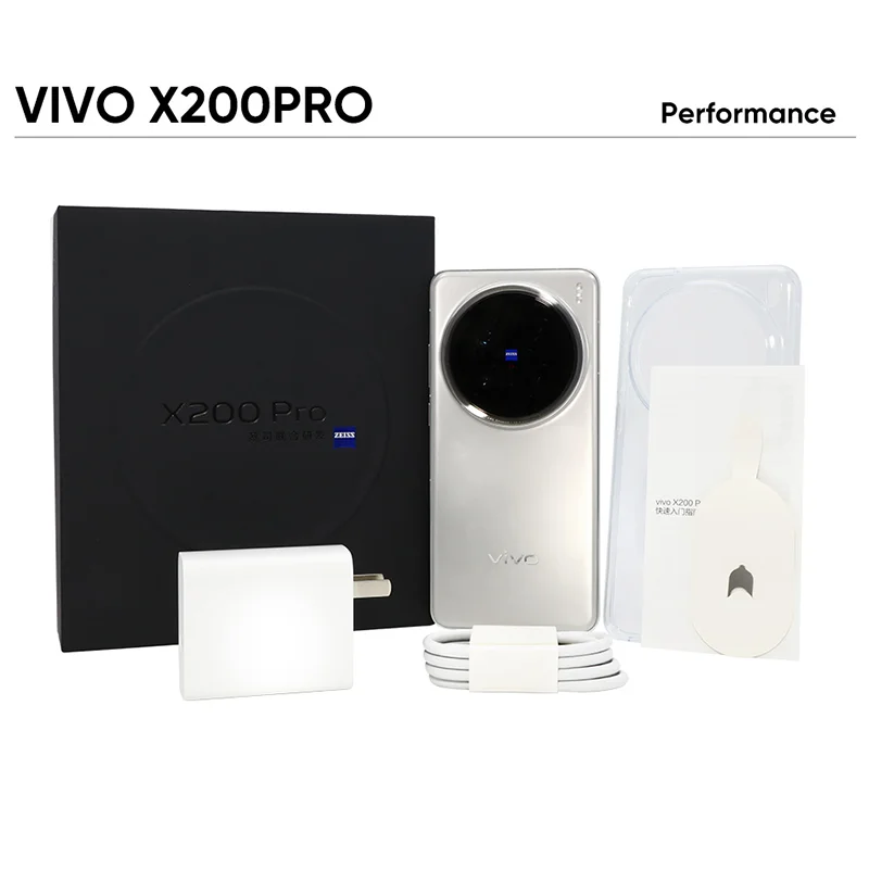 Verzending vanuit Moskou, inbegrepen vivo x200 pro smartphone 5g Afmeting 9400 6,78”AMOLED 120HZ 6000mAh 90W OTA NFC 50MP camera
