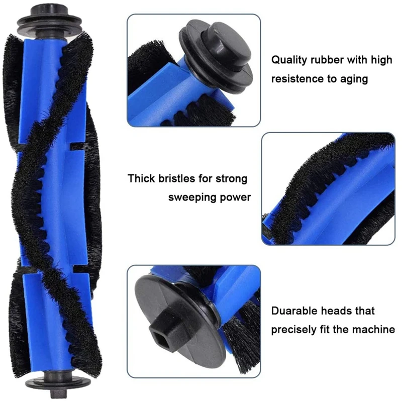 Accessoires pour aspirateur Fy Robovac 11S, Robovac 30, Robovac 30C, Robovac 15C, pièces de rechange, brosse, filtre Hepa