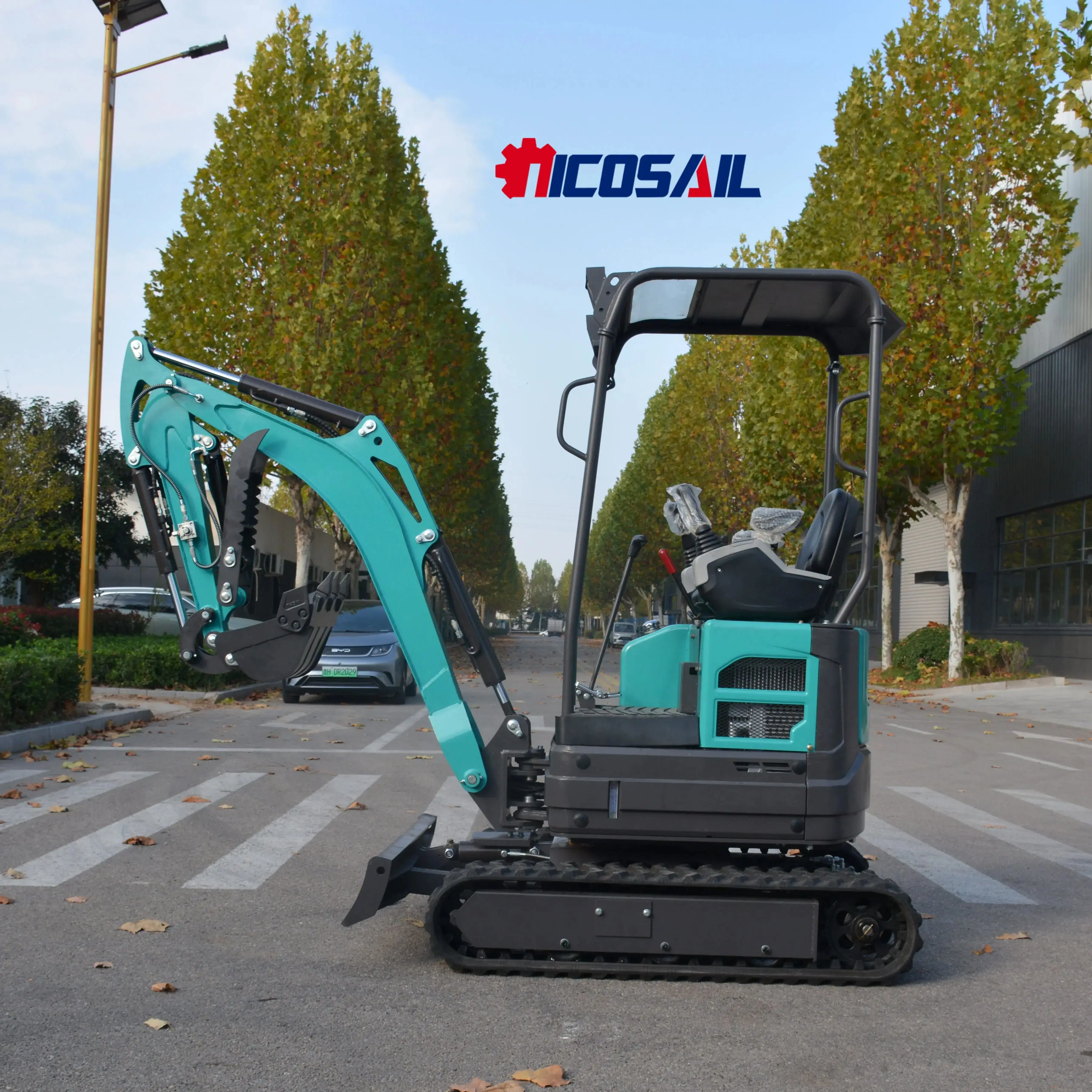 حفارة مجنزرة حفارة هيدروليكية حفارة صغيرة سعر حفارة زاحفة صغيرة CE EPA الصين 1 طن 2 طن