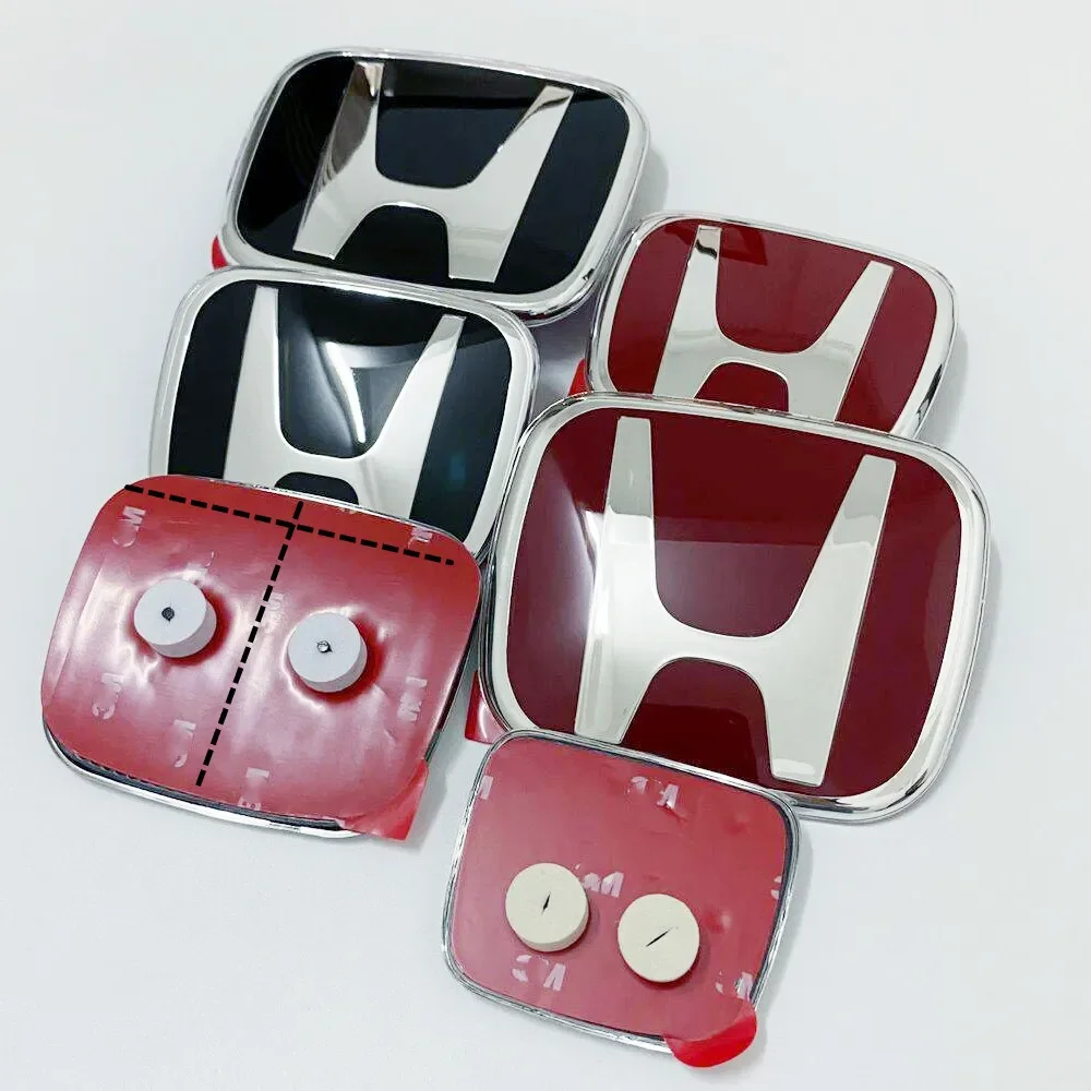 1 قطعة لهوندا صالح مدينة أكورد صالح VEZEL HRV أوديسي H شعار شارة غطاء السيارة شواء الخلفي الجذع عجلة القيادة شعار الملحقات