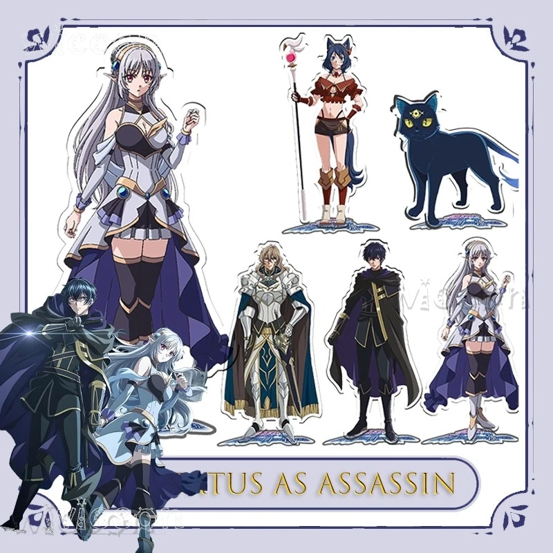 disfraz Adulto halloweeen BMy Status As An Assassin يزيد بشكل واضح على البطل أنيمي الاكريليك ستاندكوستوم الإيكانلوين