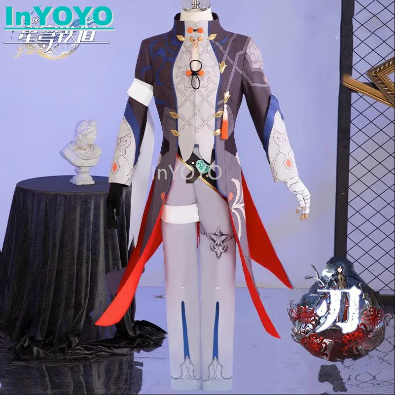 InYOYO Honkai: Star Rail Cosplay Blade Costume Ancient Style Game Suit Handsome Uniform Halloween Party Outfit XS-3XL New 2023