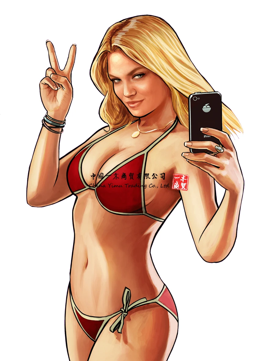Gta V 5 Pinup Girl … - image