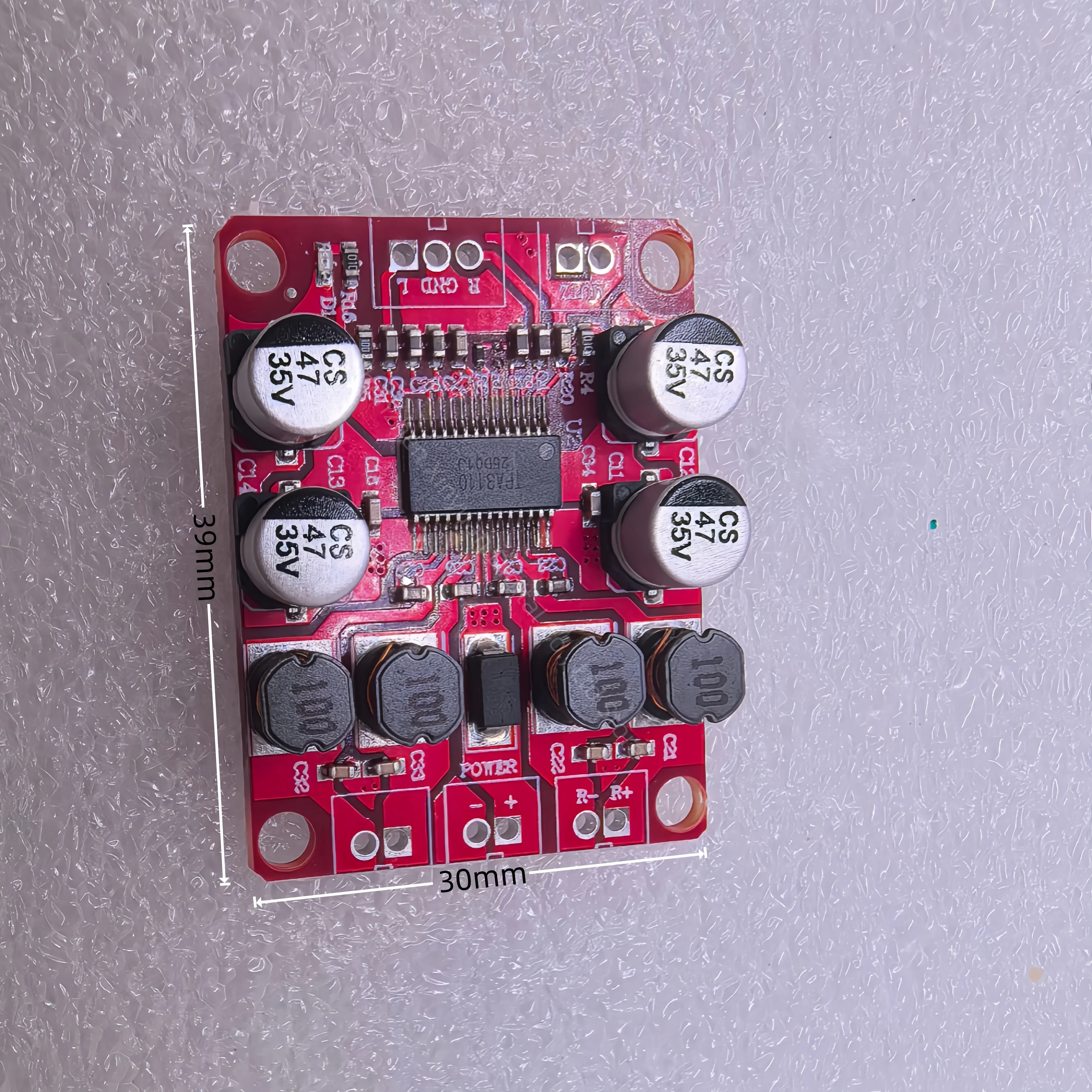 TPA3110D2 12V DC 2A Digital Amplifier Board 2X15W Dual Channel Stereo Module