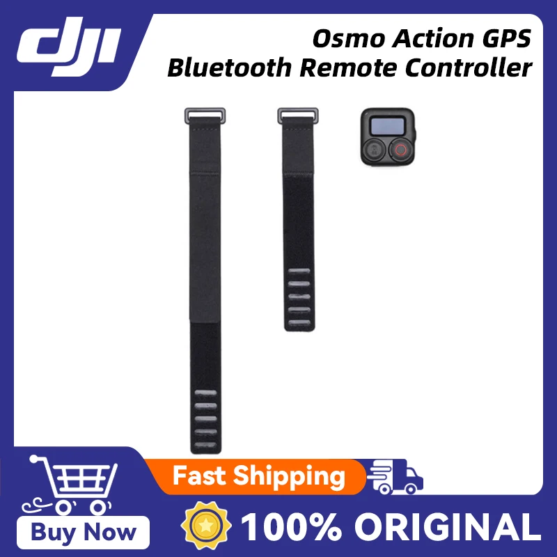 وحدة تحكم عن بعد DJI Osmo Action GPS Bluetooth لـ DJI Osmo Action 5 Pro/ Osmo Action 4 أصلية متوفرة في المخزون