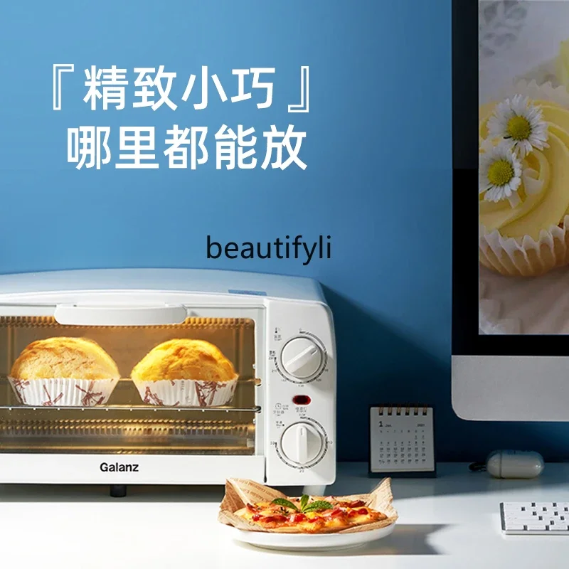 เตาอบในครัวเรือน 10 ลิตรอบมัลติฟังก์ชั่น GT10B เตาอบไฟฟ้าอัตโนมัติเต็มรูปแบบ เตาอบขนาดเล็กขนาดเล็ก