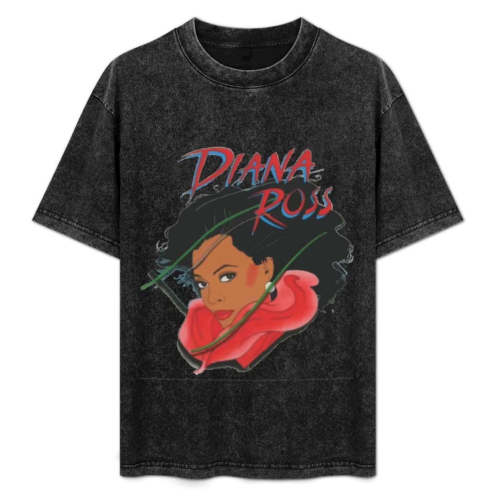 

Diana Ross Cartoon T-Shirt t shirt man casual man shirts for men casual shirt designer graphic shirts for T-Shirt
