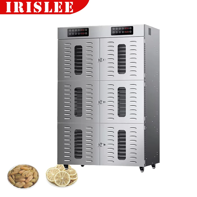 Electric Dried Fruit Vegetable Food Meat Dryer And Commercial Food Dehydrator Machine 90 Layer 220V 6400W