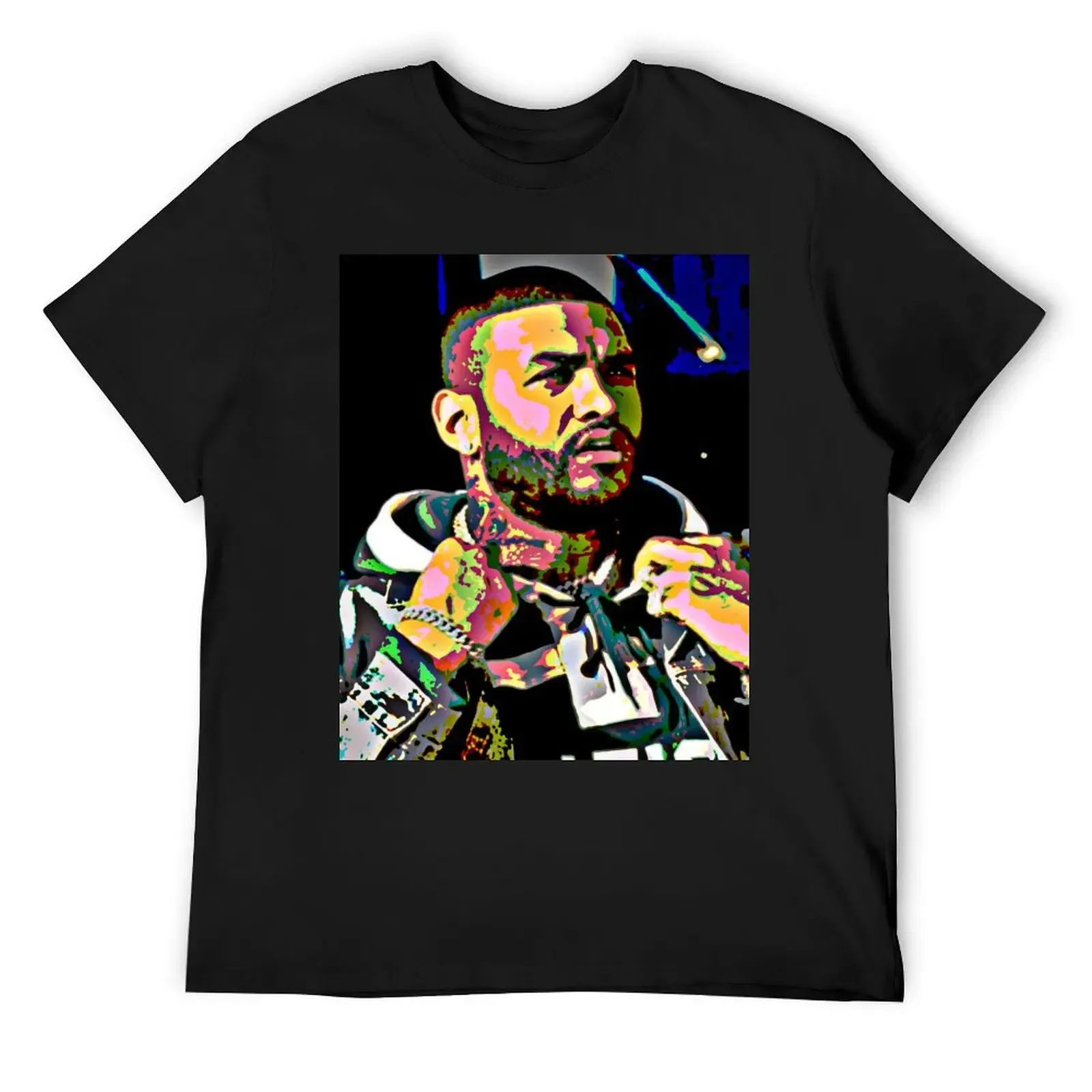 

Joyner Lucas pop art portrait T-Shirt plus sizes essential t shirt blacks man t shirt t shirts for men cotton