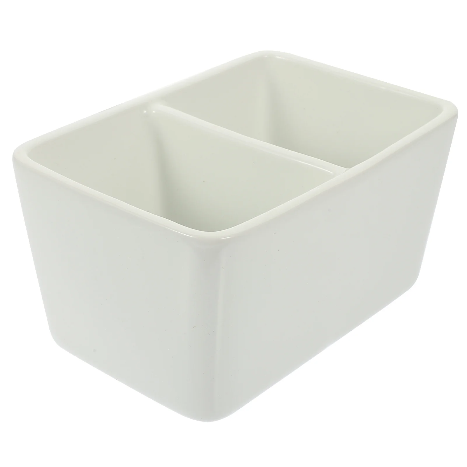 

Large Capacity Ceramic Writing Brush Washer Sturdy Ink Dish Pen Washing Tray Portable Calligraphy Painting Ink Plate