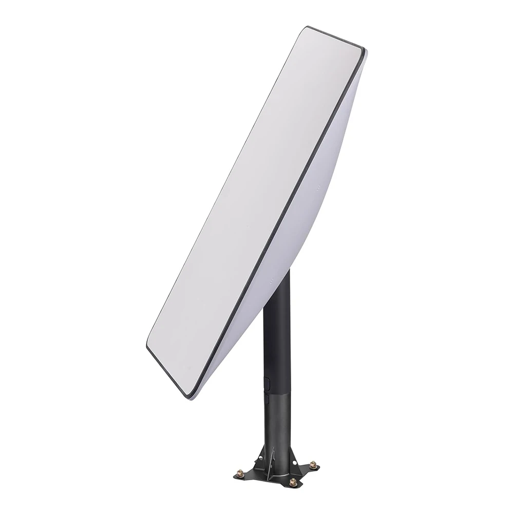 Heavy Duty Installation Alloy Sleeve Base Quick Installation Bracket Safety-Centric Ground Mount Heavy Duty Satellite Mount Kit