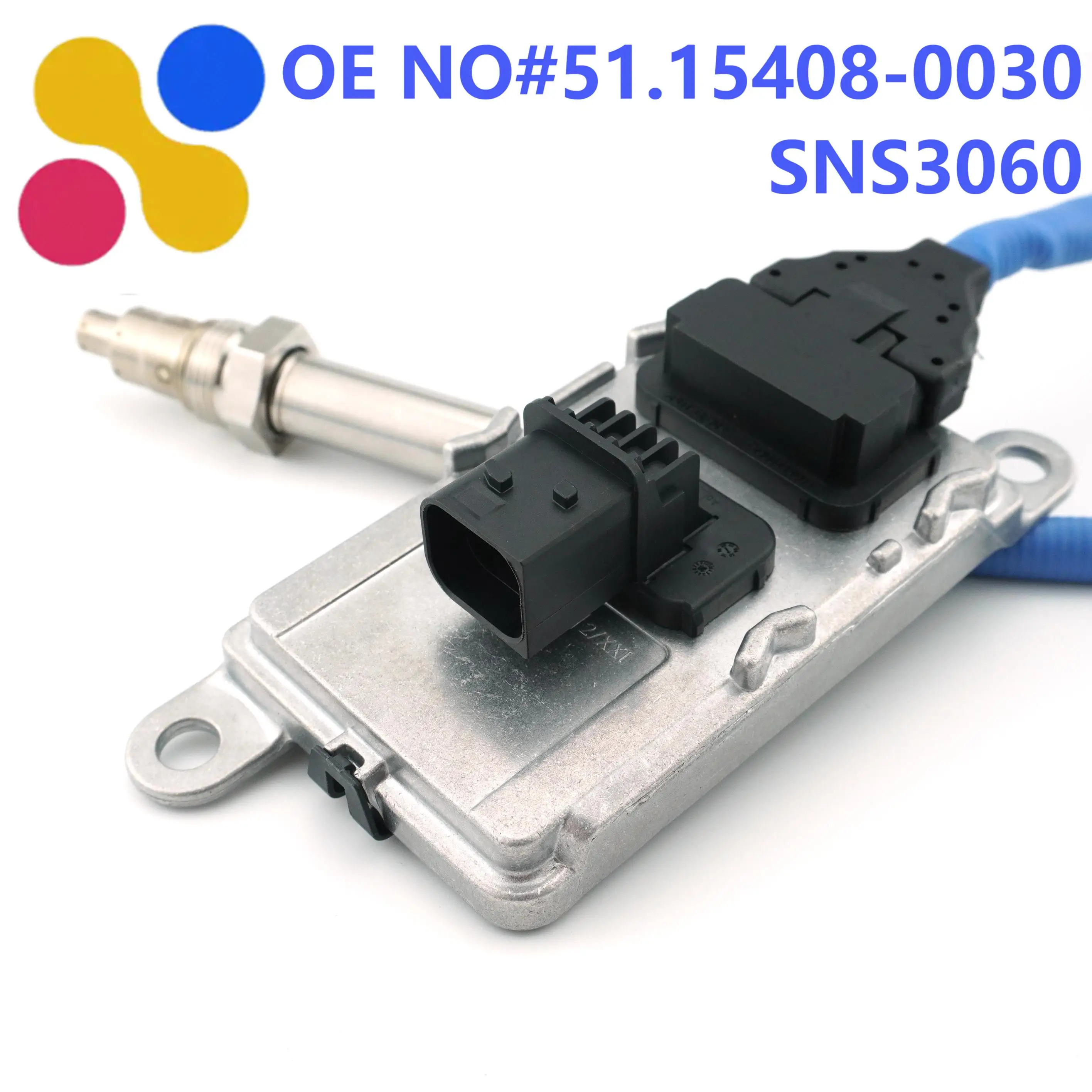 

51.15408-0030 НОВЫЙ датчик азота и кислорода для грузовика MAN, высококачественный датчик Nox 24 В, автозапчасти SNS3060 A3C00370700-03 51154080030