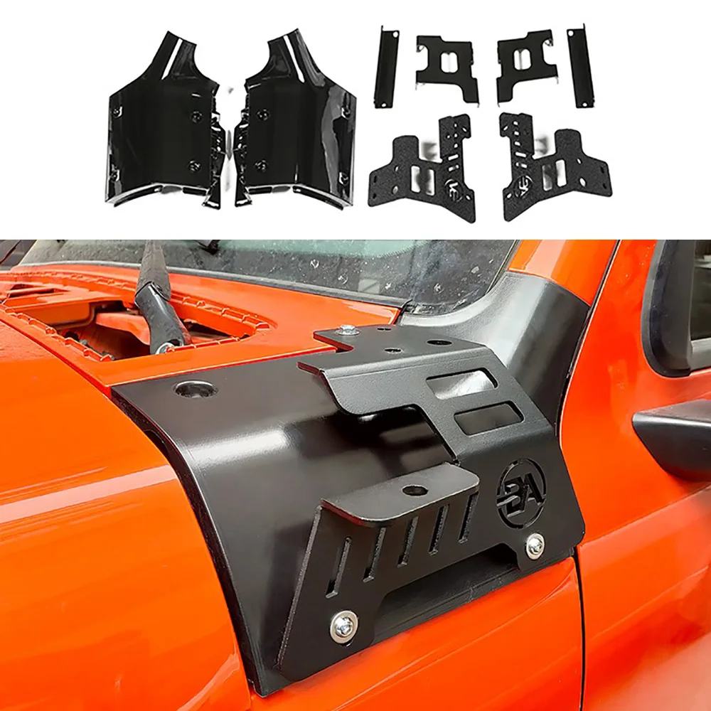 A-pillar Spotlight Frame Cover Car Off-road 4x4 Hood Special Fog Light Bracket For Tank 300 2021-2024 Modified Accessories