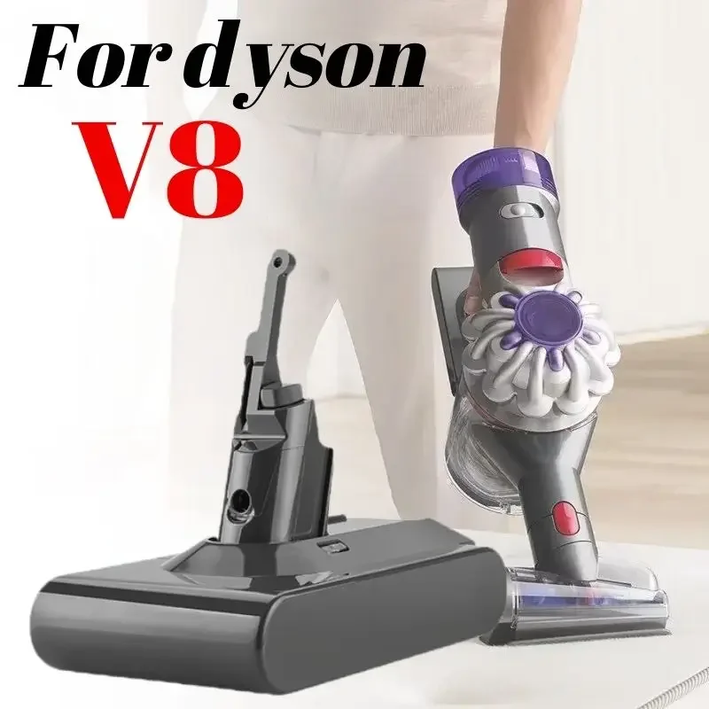 Для перезаряжаемой батареи для пылесоса Dyson V8 SV10 SV11 SV12 SV09 DC58, совместимый аккумулятор.