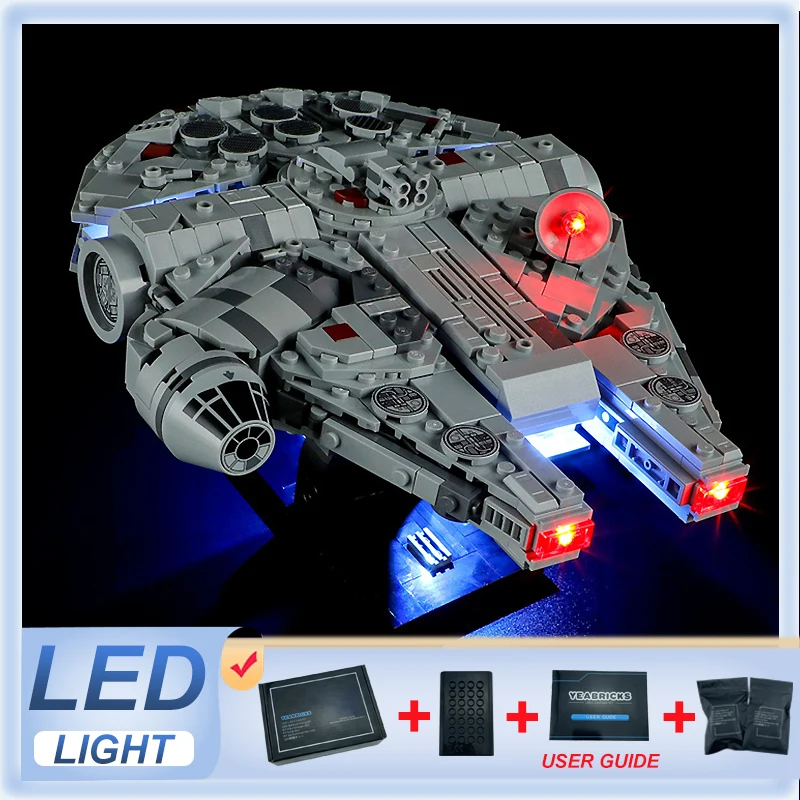 

Фотообои для рукоделия, набор для LEGO 75375 Millennium Falcon (только фото, без модели блоков)