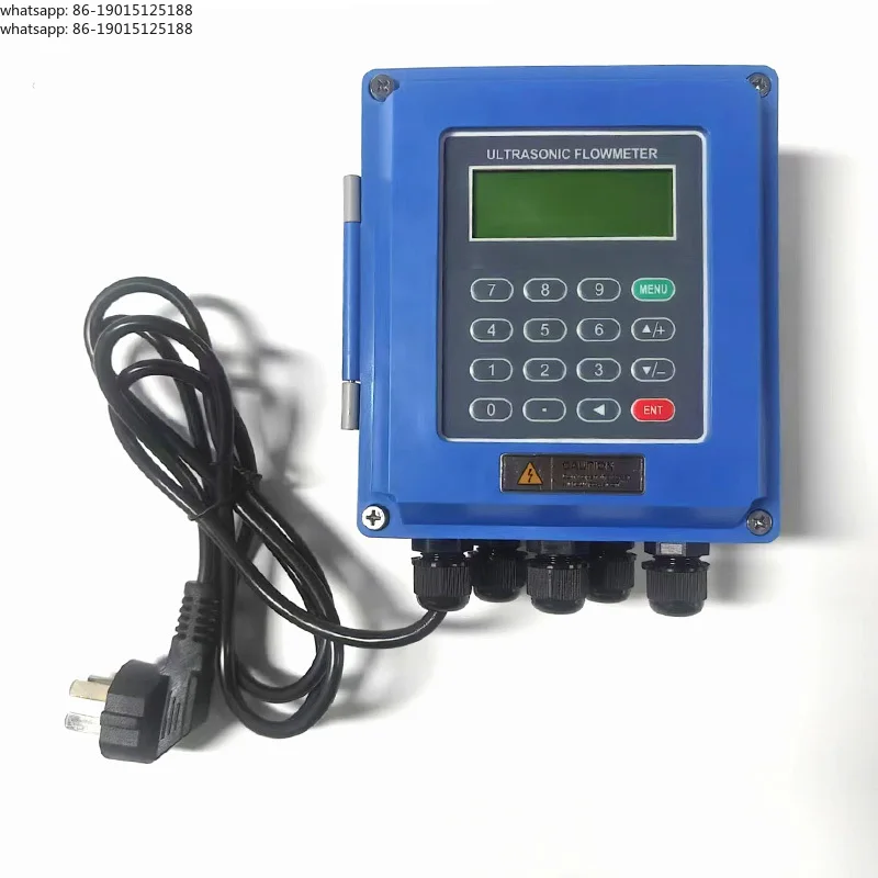 Original TUF-2000B DN15-6000mm TS-2 TM1- TL-1 Transducer Wall-Mounted Liquid Water Flow Meter Flowmeters RS485 Modbus