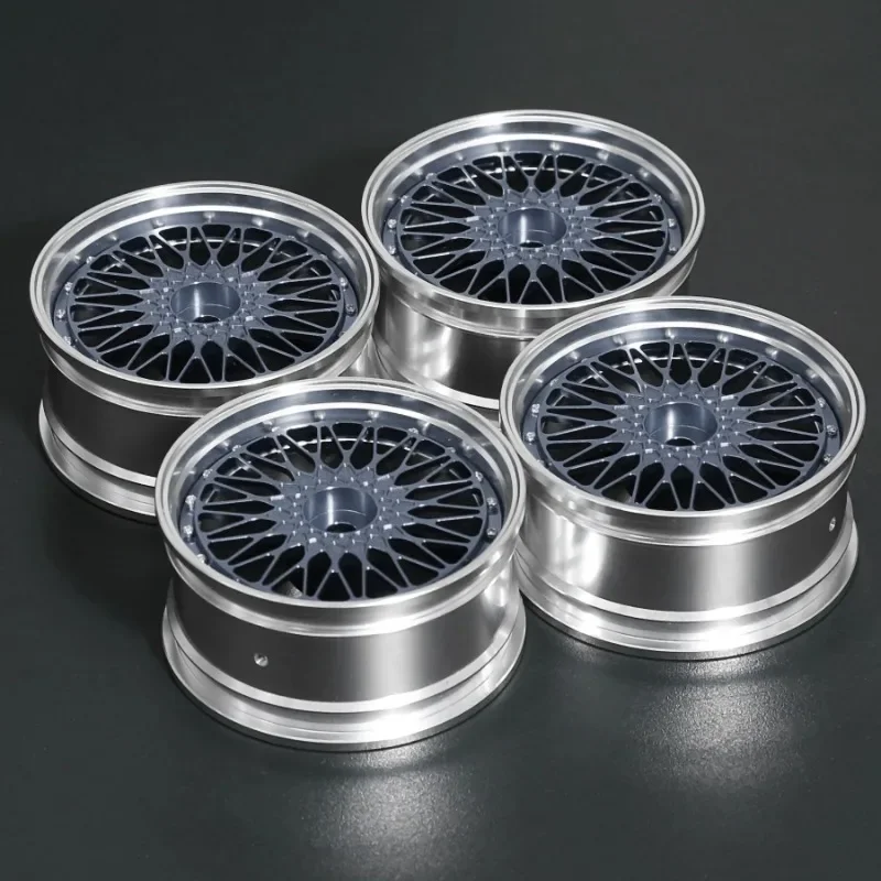 

Metal 4PCS On-Road Drift Touring Wheel Hubs Rim for 1/10 Trxs HPI Kyosho RedCat Sakura HSP RC Car Upgrade Parts