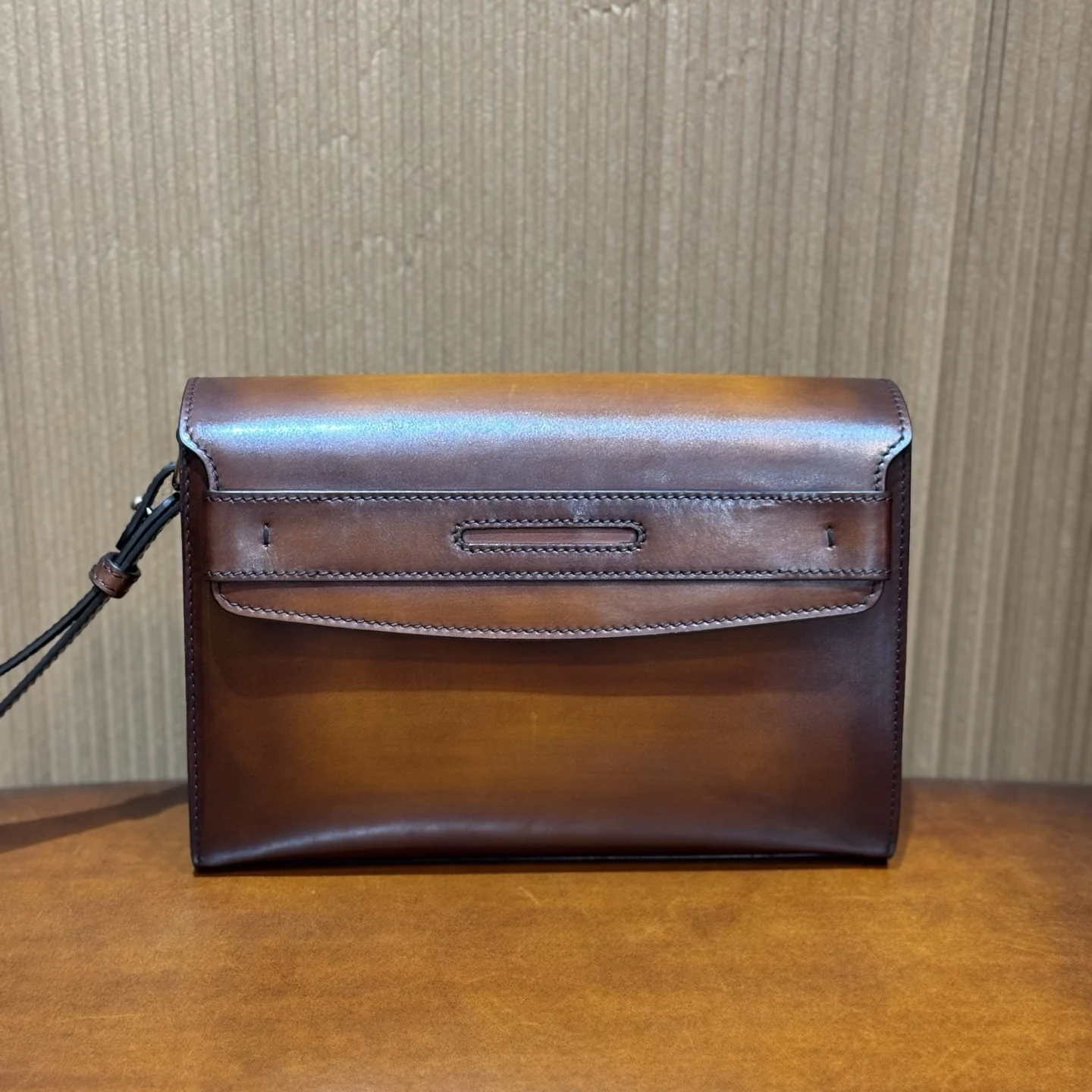DIMY 2026 Men's Genuine Leather High end Business Head Layer Leather Handbag for Men