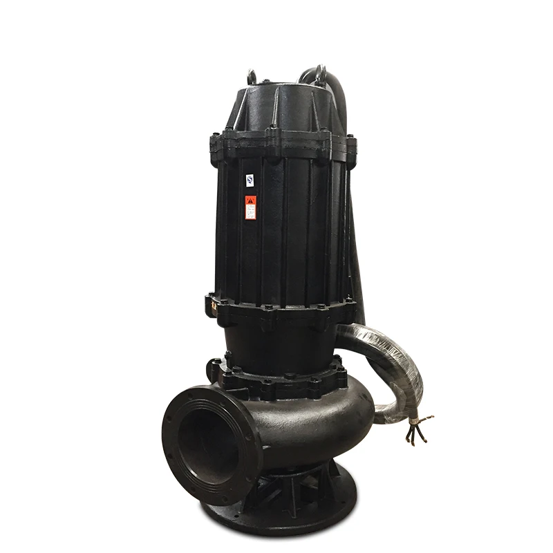 WQ Submersible Slurry Pump for River Use for Sand Dredging and Sewage Removal