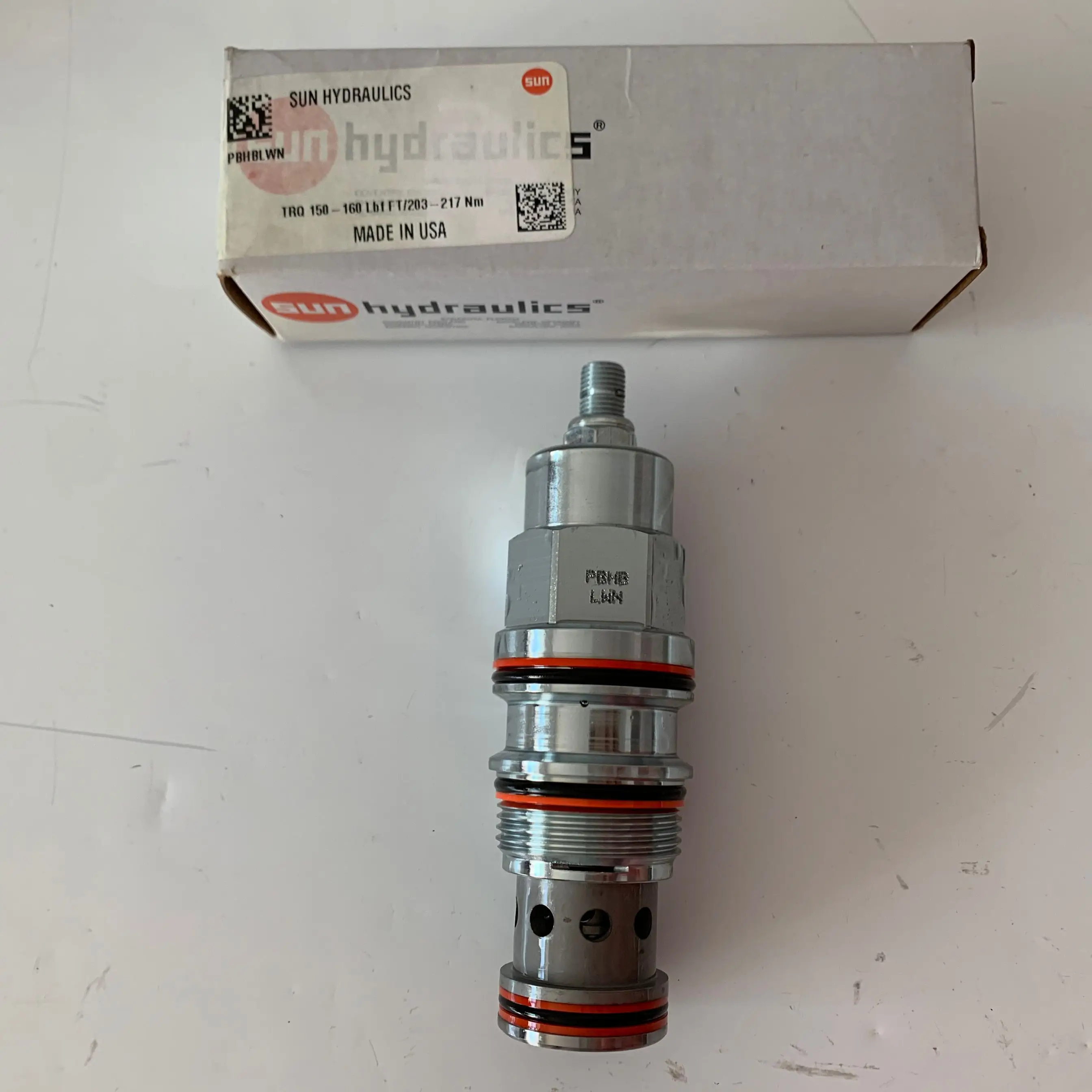 PBHB-LWN PBHBLWN PBHB-KWN PBHBKWN SUN hydraulics Origin Pilot-operated, pressure reducing valve screw in cartridge valve insert