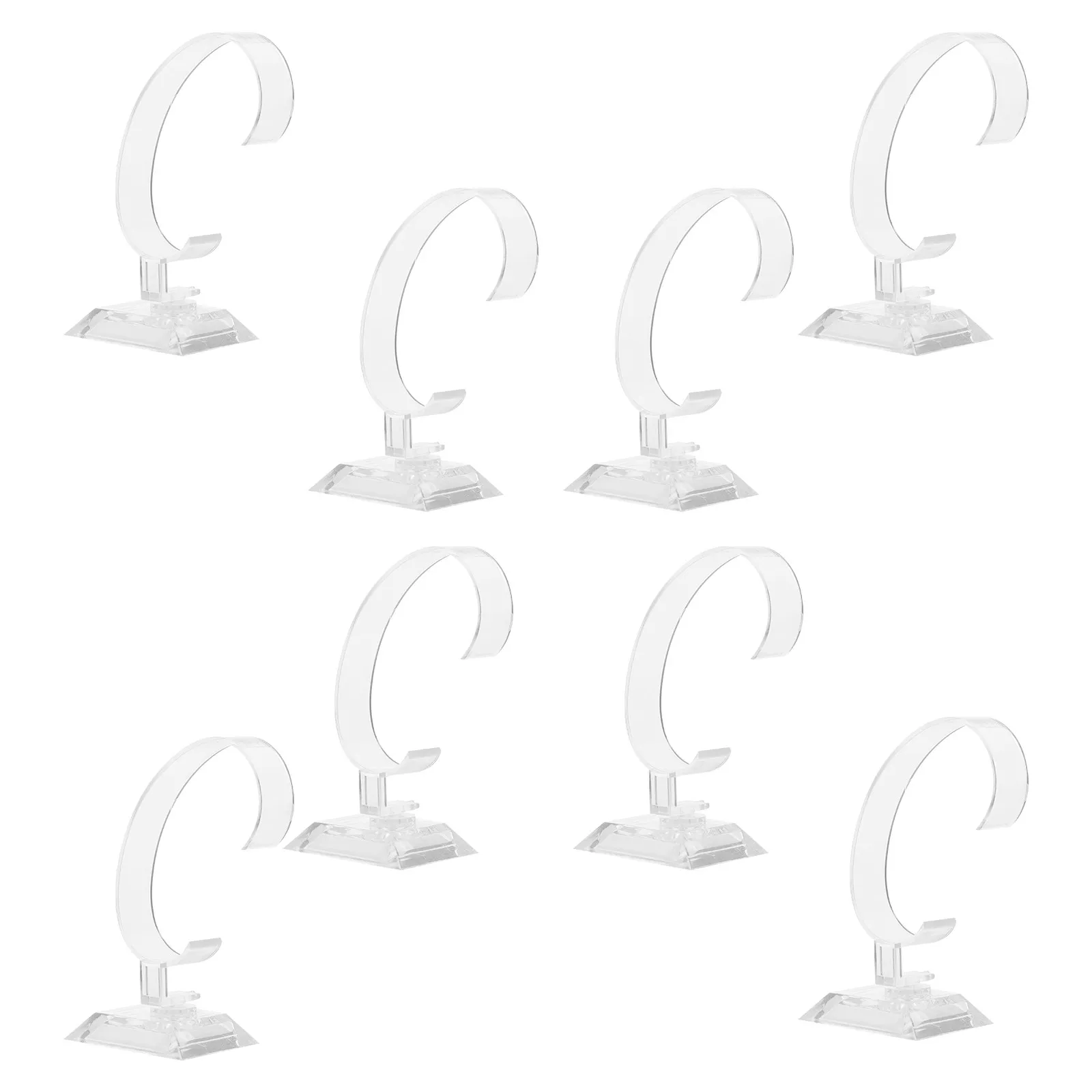 8Pcs Large Watch Display Stands Simple Jewelry Display Holders for Watch Bracelet Storage Organizer Jewelry Rack