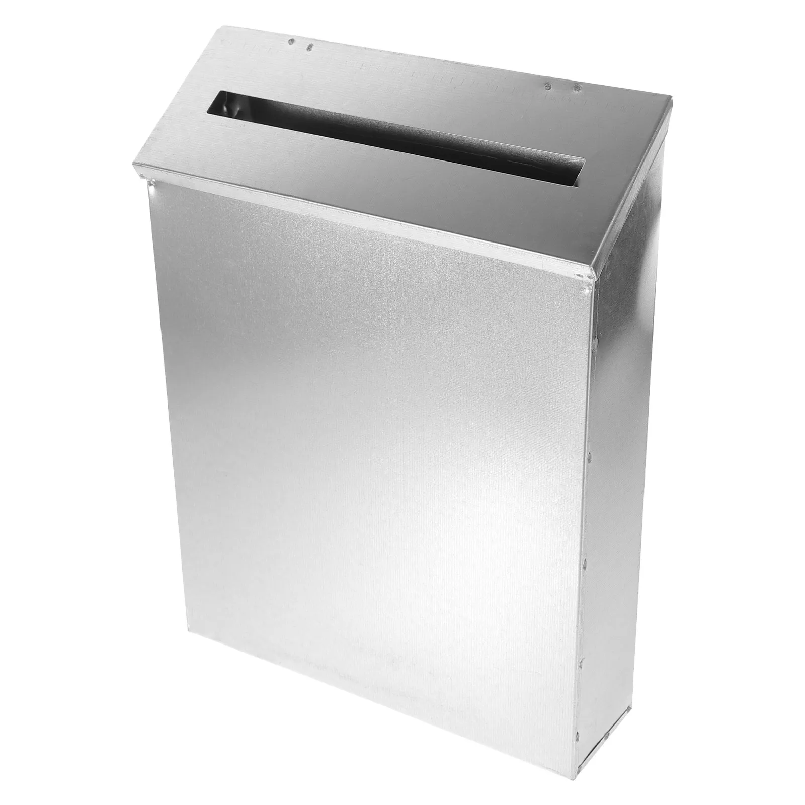 Large Capacity Iron Wall Mount Mailbox Rustic Style Wall Mounted Mail Box Outdoor for Home Mail Box Mailboxes for Outside