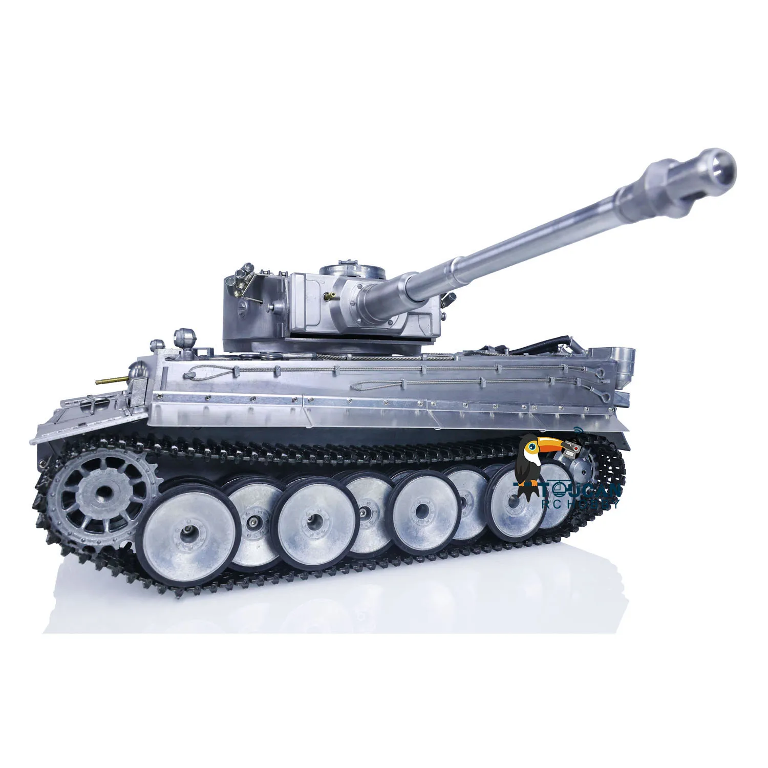 1/16 Scale Mato Tiger I RC Metal Tank BB Shooting Pellets Metal Color 1220 KIT or RTR Model Toys for Adult TH00642
