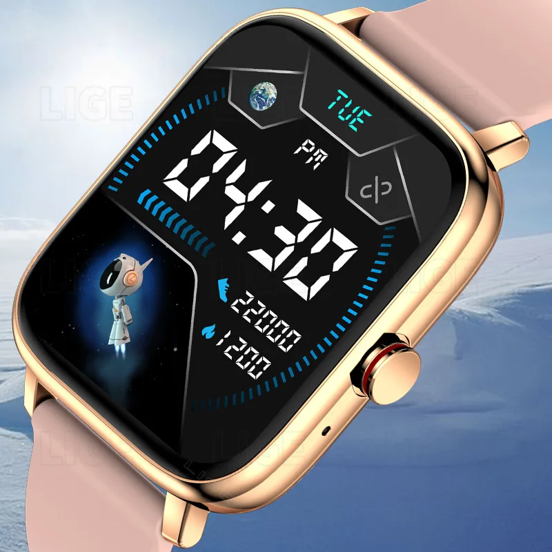 

2025 Новые Смарт-часы для мужчин, Bluetooth-вызов, фитнес-трекер, пульсометр, IP67, водонепроницаемые умные часы для мужчин и женщин, IOS Android