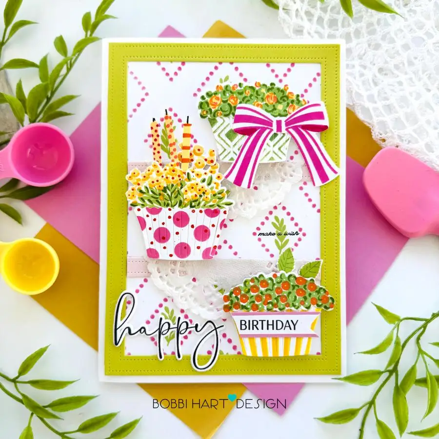 Papertrey Ink Floral Confections Metal Cutting Dies Stamps and Stencil for DIY Scrapbook Handmade Photo Album February 2026 New