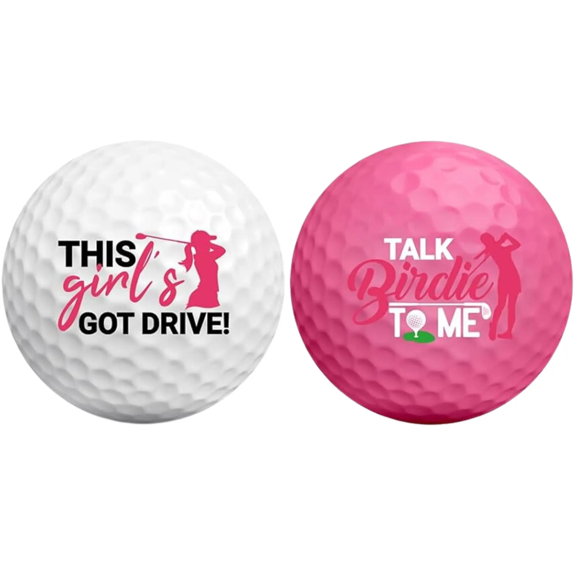 Funny Golf Ball Gift Set Includes 2 Pcs Funny Golf Balls for Man Woman Golfers Golf Lover