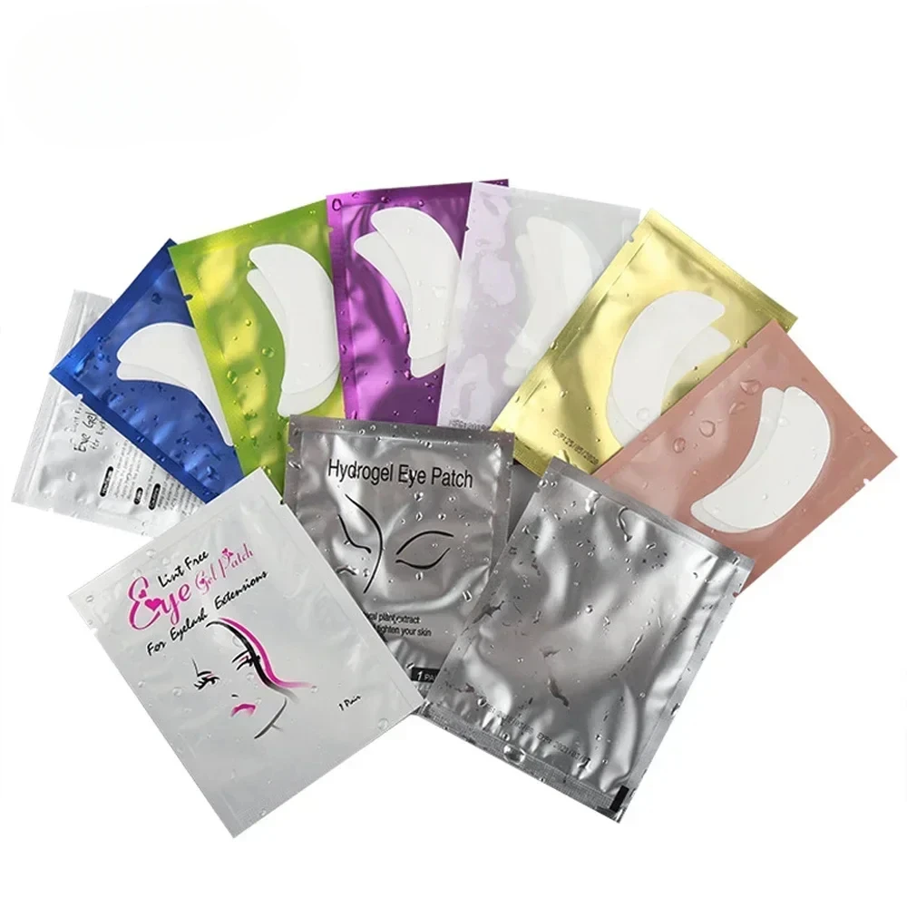 

500 Pairs Eyelashes Pad Makeup Eyepad Tools Gel Patch Grafting Under Eye Patches Lint
