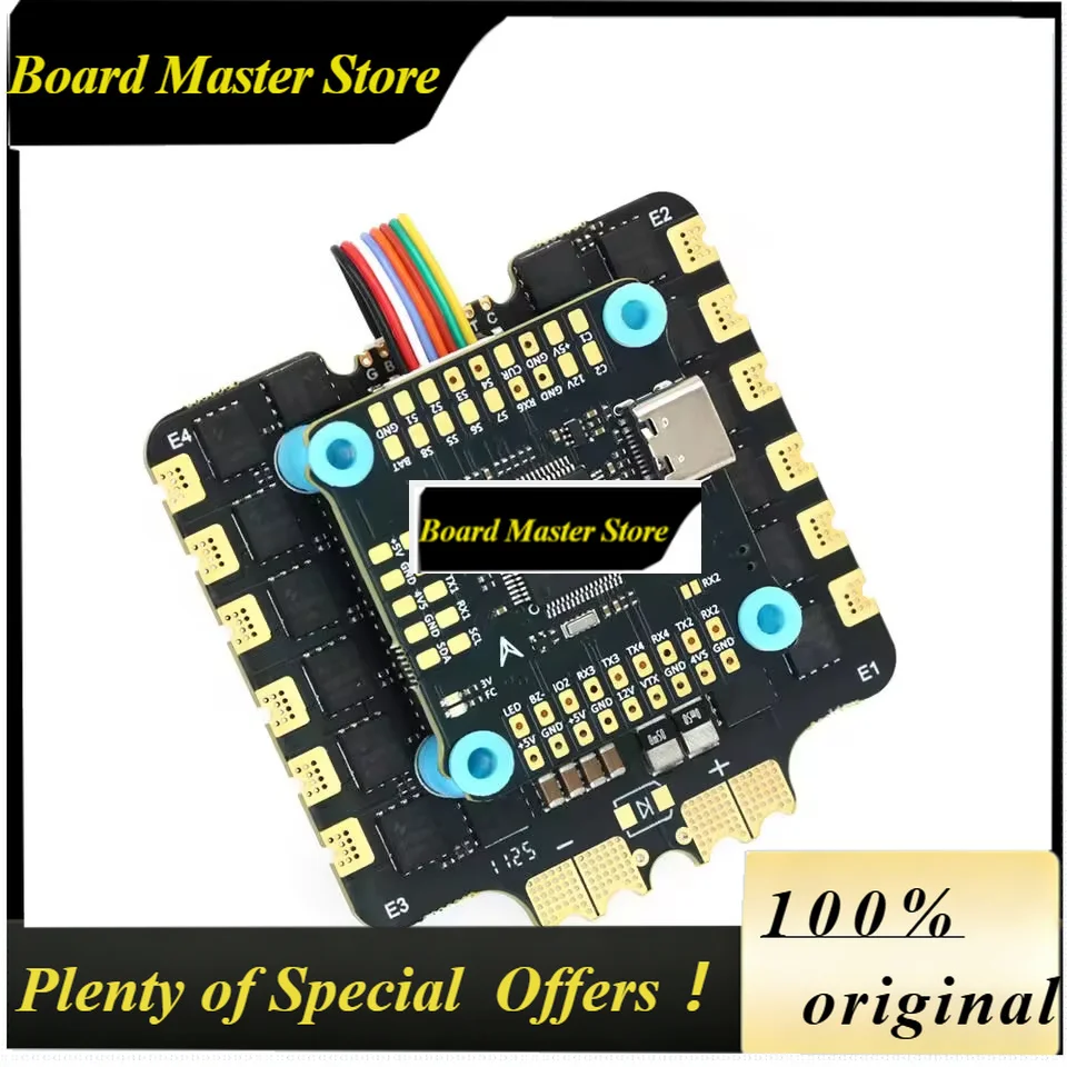 BoMaSSoloGood F722 100A 8S Stack Flight Control Suitable For 13inch FPV Drone
