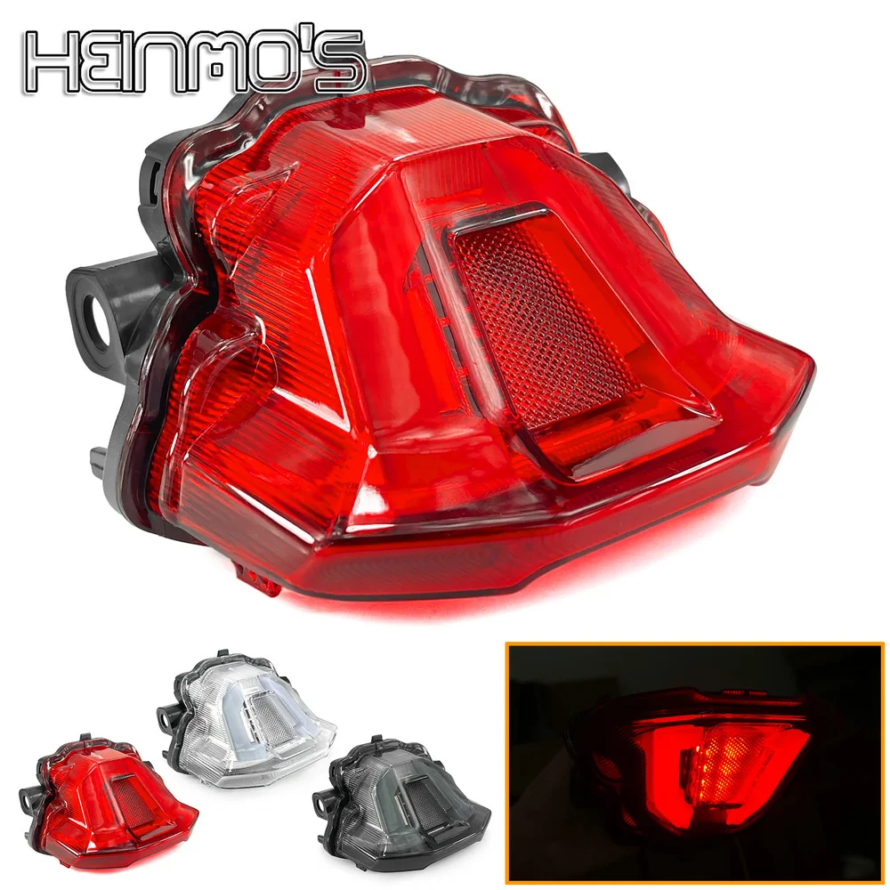 

Compatible with Yamaha MT-07 MT07 2025 2026 Rear Tail Light Brake Turn Signals Integrated LED Stop Light