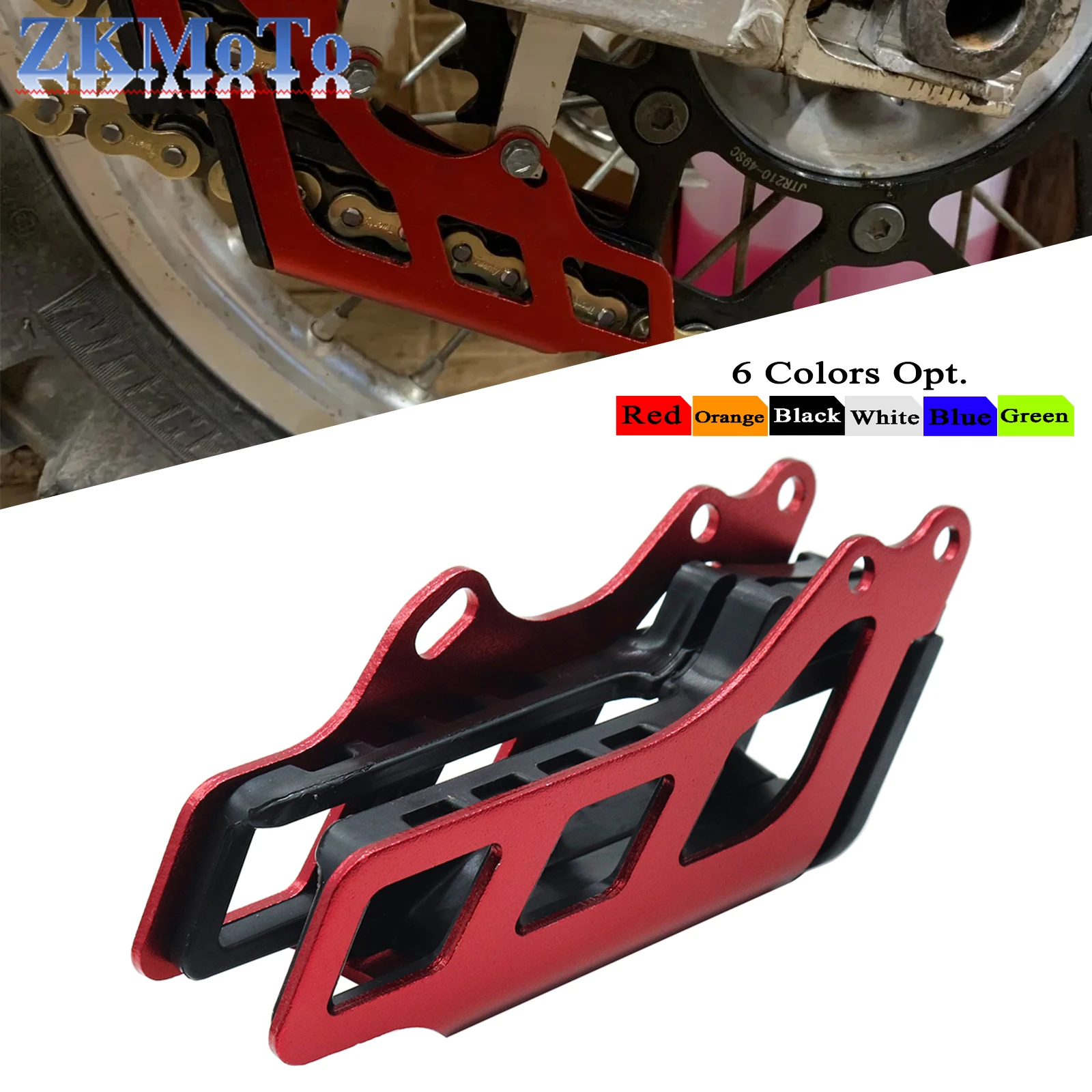 Motorcycle Chain Guide Guard For Honda CRF125R CRF250R CRF250X CRF450X CRF250RX CRF450RX CRF450X CRF450L CRF450RL 2005-2020 2021