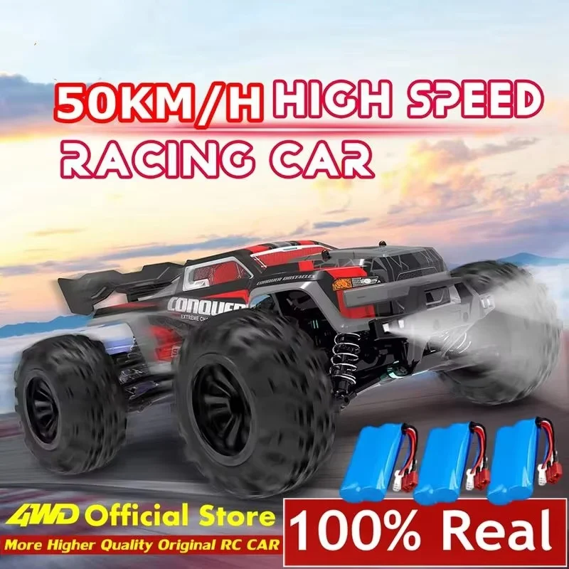 Scy 16102 1:16 High Speed Rc Car With Led Light Drift 70km/H Or 38km/H 4wd Rc Off-Road Car Monster Truck Toy Adult Gift In Stock