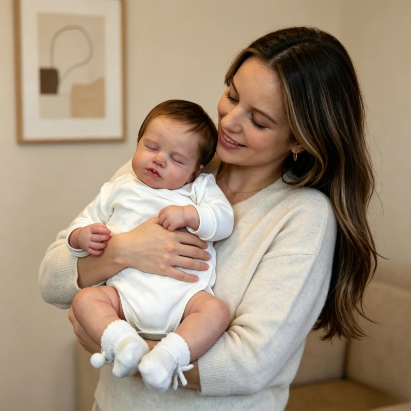 

Кукла для новорожденных 50 см, Лулу, полностью виниловая, реалистичная, ручной работы, как на фото, для девочек/мальчиков