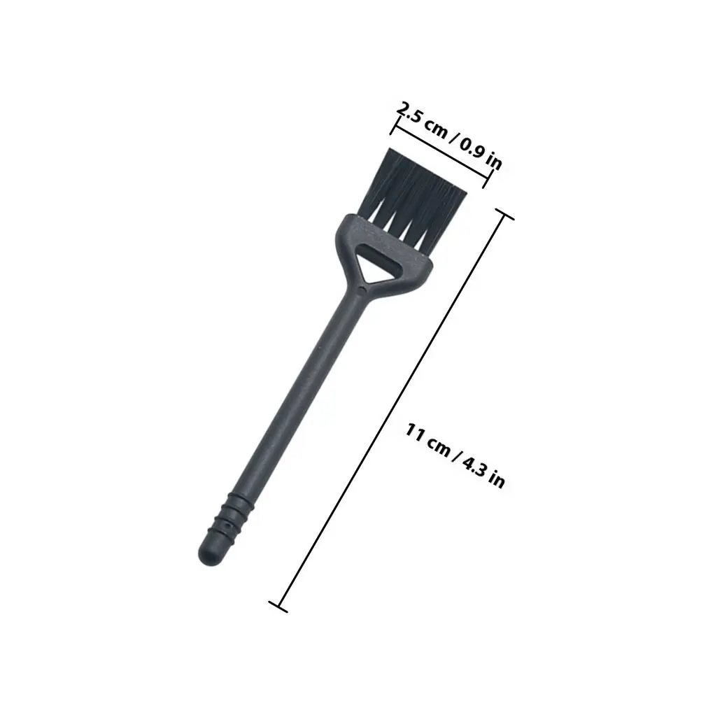 10Pcs Multi-Use Cleaning Brush for Coffee Grinder Espresso Machine Keyboard Powder Residue Removal Nylon PP Bristles Easy Carry