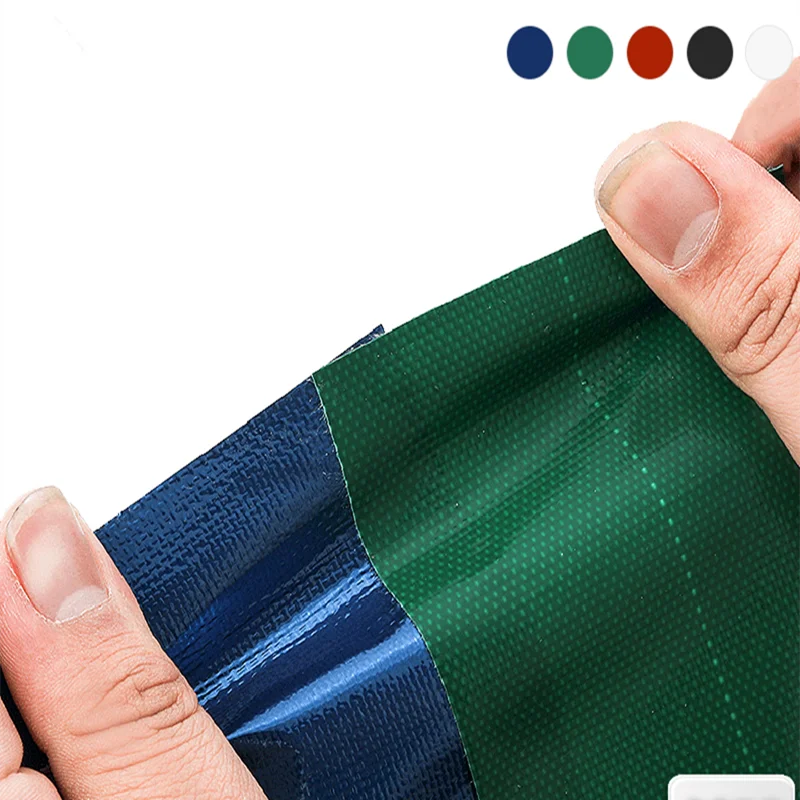 Waterproof PE/PVC Tarpaulin Repair Tape Rainproof Cloth Adhesive Tape Outdoor Awning Tape Gummed Tape Film Parts