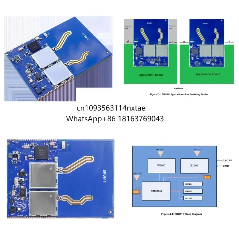 2026 ! UWB rtls indoor positioning short-distance high-precision ranging PDOA development board for tracking