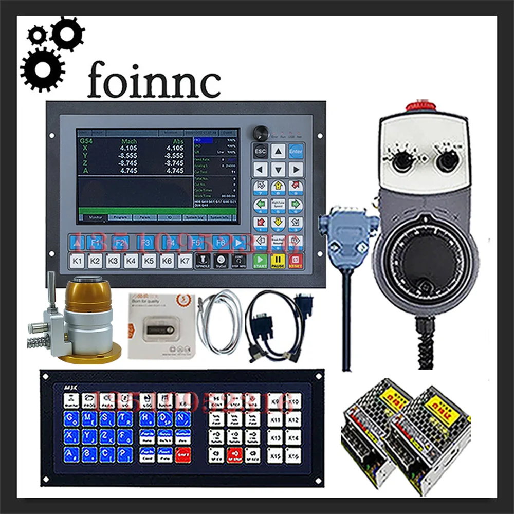 

Ddcs-expert/M350 Cnc Controller 3/4/5 Axis Supports Closed-loop Stepping Servo Dual Y-axis Atc Instead Of Ddcsv3.1