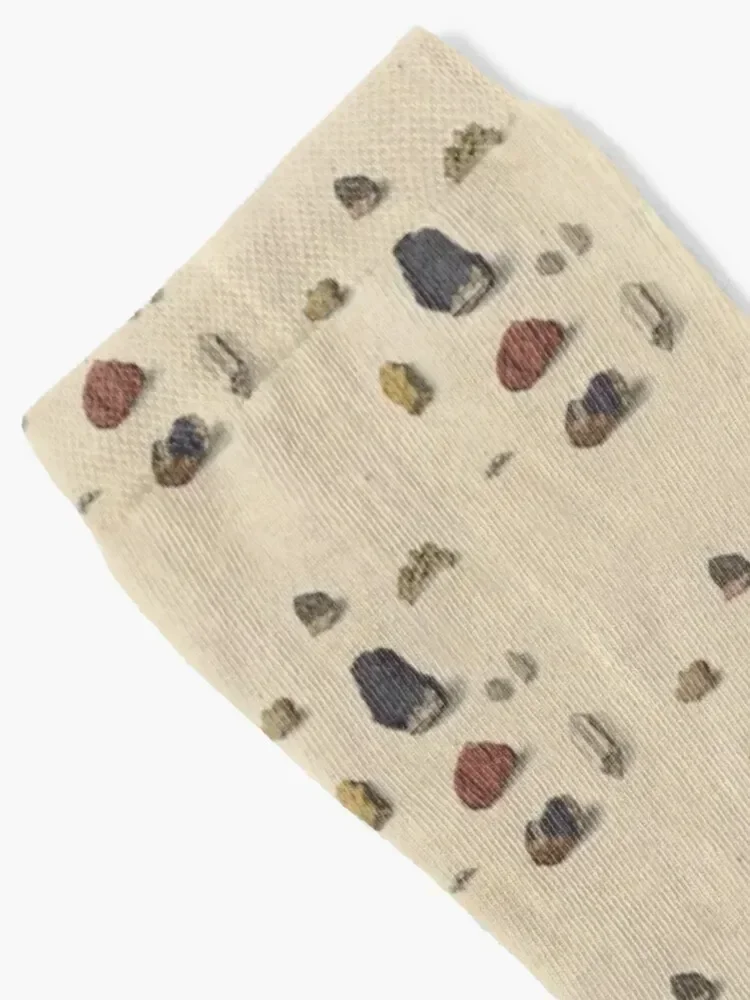 Vintage Minerals Socks man anti-slip hiking sheer Socks Female Men's designer floral anime Socks For Men Women's