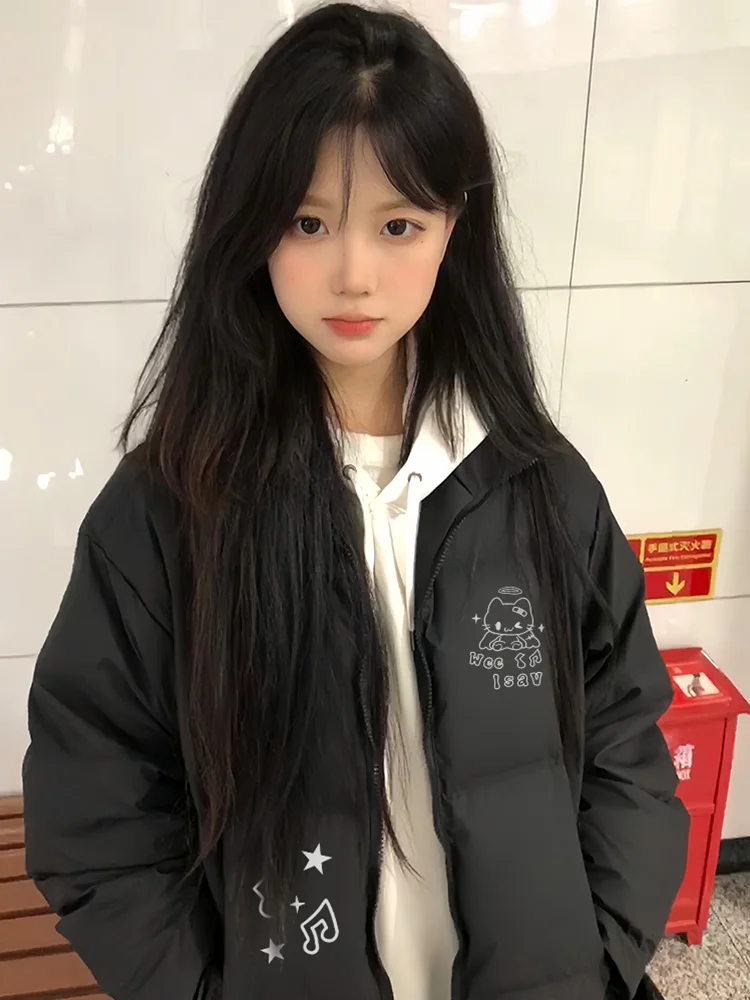 

Parka Unisex Womens Chinese Style Asian Inspired Oriental Design Traditional Cultural Elements Eastern Pattern Motifs Look Vibes