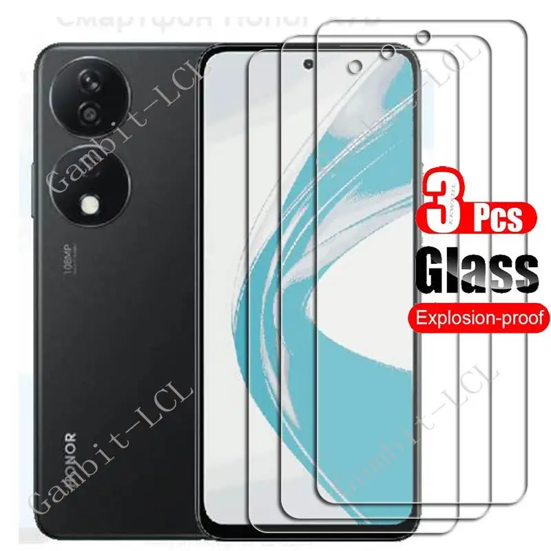 1-3PCS Tempered Glass For Honor X7b Protective Cover ON HonorX7b CLK-LX1, CLK-LX2, CLK-LX3 6.8\