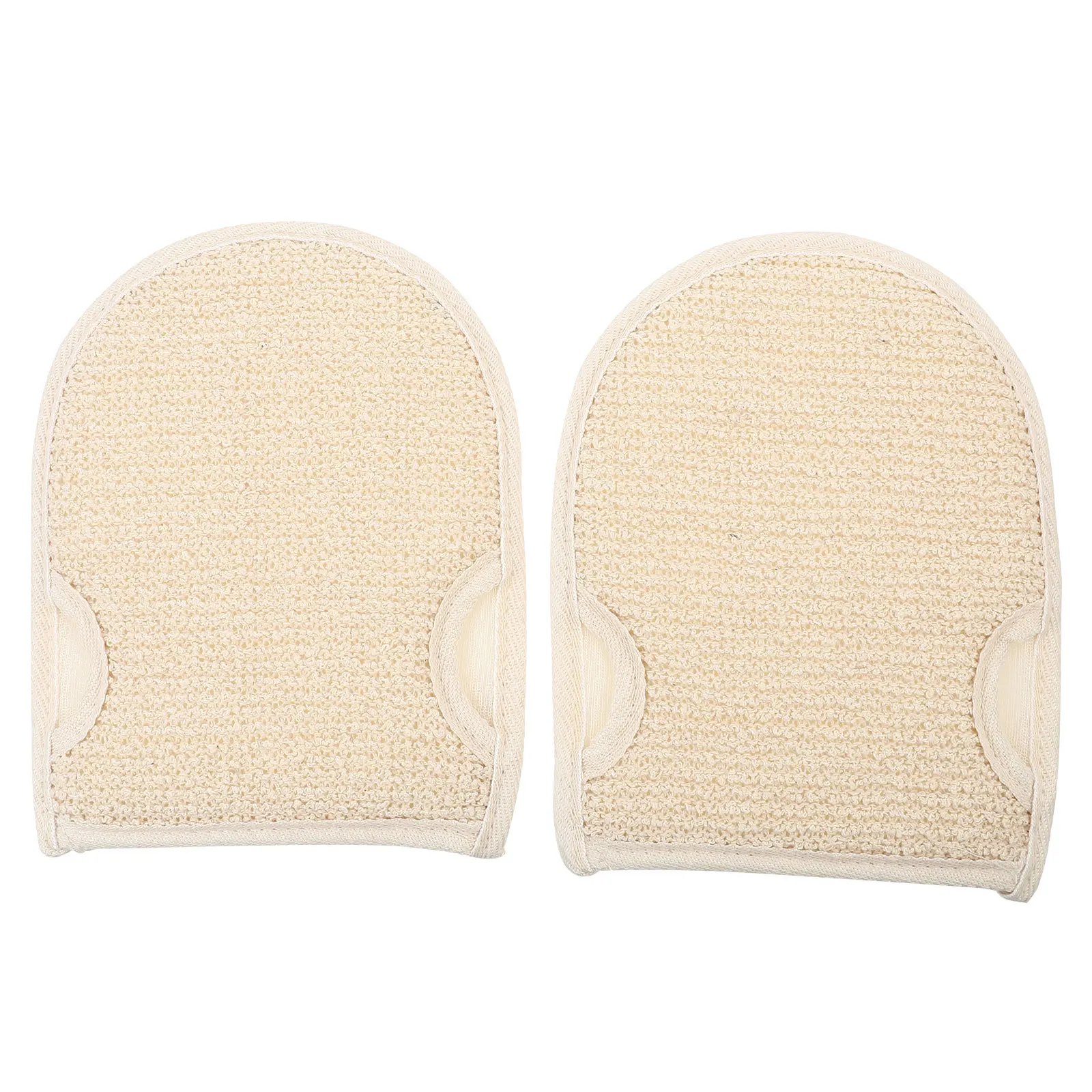 

2pcs Bathing Gloves Body Exfoliating Scrubber Deep Clean Pores Rich Foam Shower Glove Back Scrubber Bath Accessories