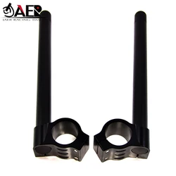 Motorcycle Racing Billet CNC 50mm Clip-On Handlebars 7/8