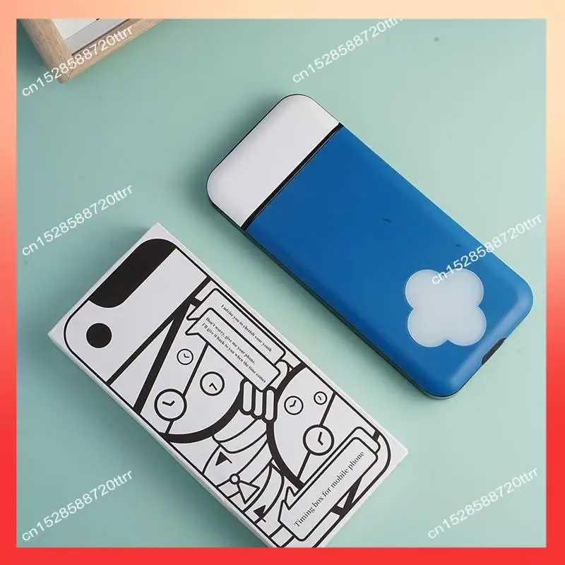 صندوق قفل الهاتف الخليوي ABNR مع مؤقت لهواتف Iphone وAndroid، يساعد على أن تكون الانضباط الذاتي والتركيز، ويمنع إدمان الهاتف I6G4
