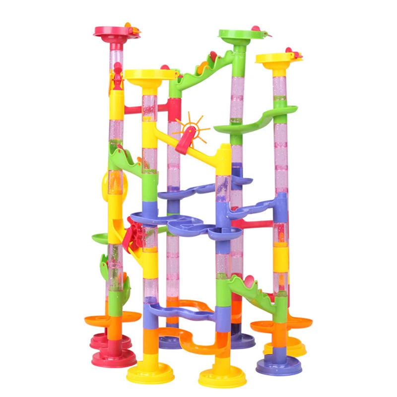 Décennie s de construction Marble Run Race pour enfants, jeu créatif, chaud, enfants, garçons