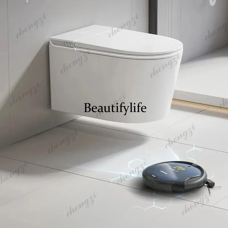 K153 Siphon Flushing Bidet Pump-Assisted Flush Foot Sensor Operation Warm Water Heated Seat Air Dryer Digital Display
