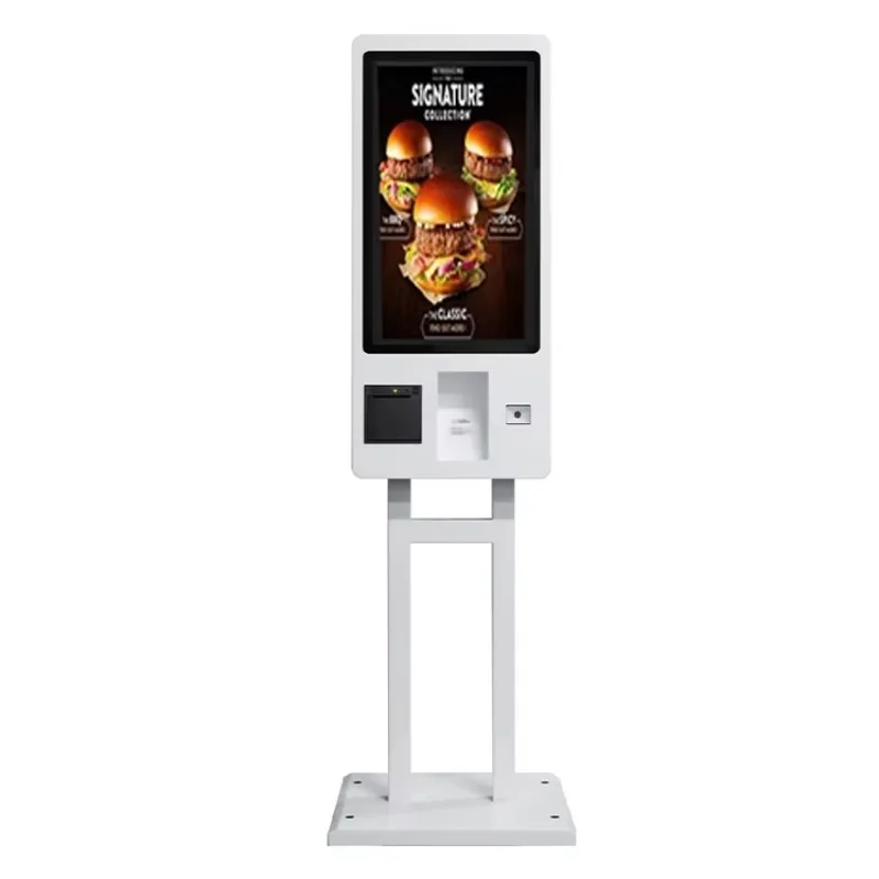 Kiosco de Autoservicio para Restaurantes, Pantalla Inteligente de 21.5, 27 y 32 Pulgadas