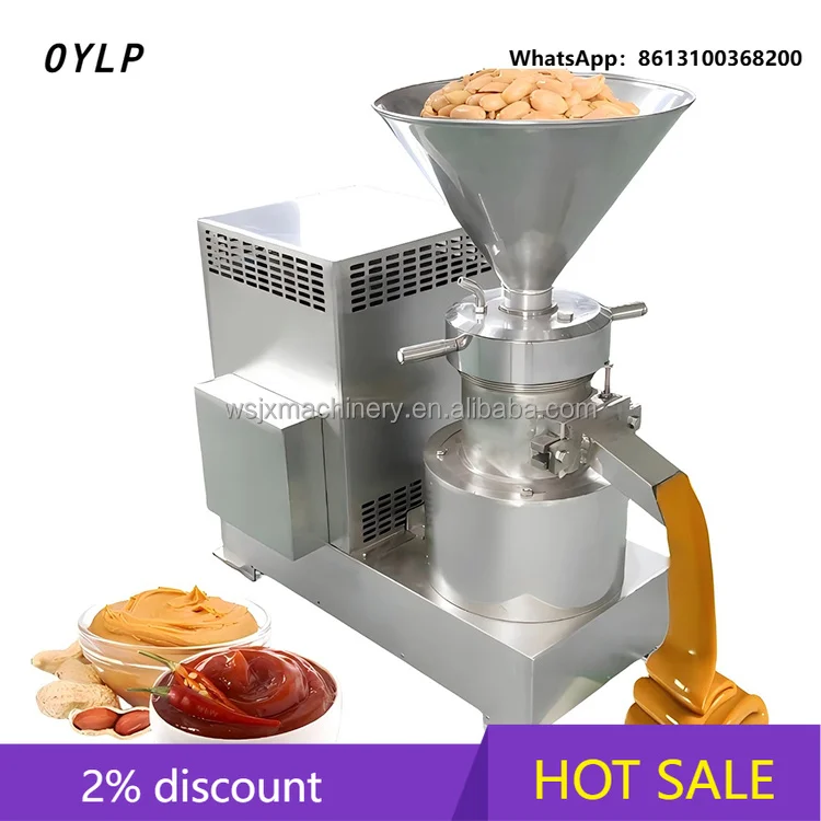 OYLP Automatic Peanut Butter Equipment Industrial Peanut Butter Processing Machine